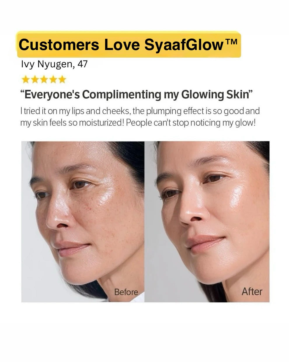 SyaafGlow™ Volufiline-Infused Korean Collagen Serum